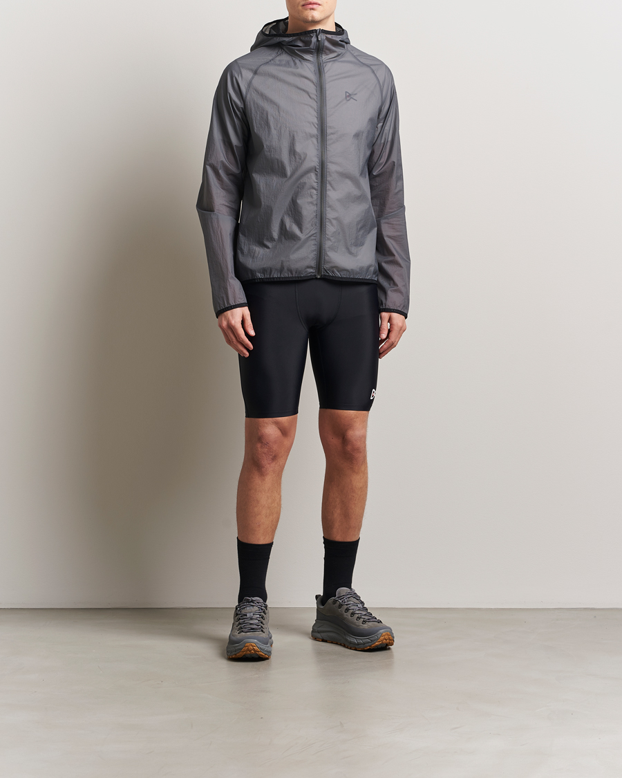 Hombres | Pantalones cortos | District Vision | 9 Inch Recycled Half Tights Black