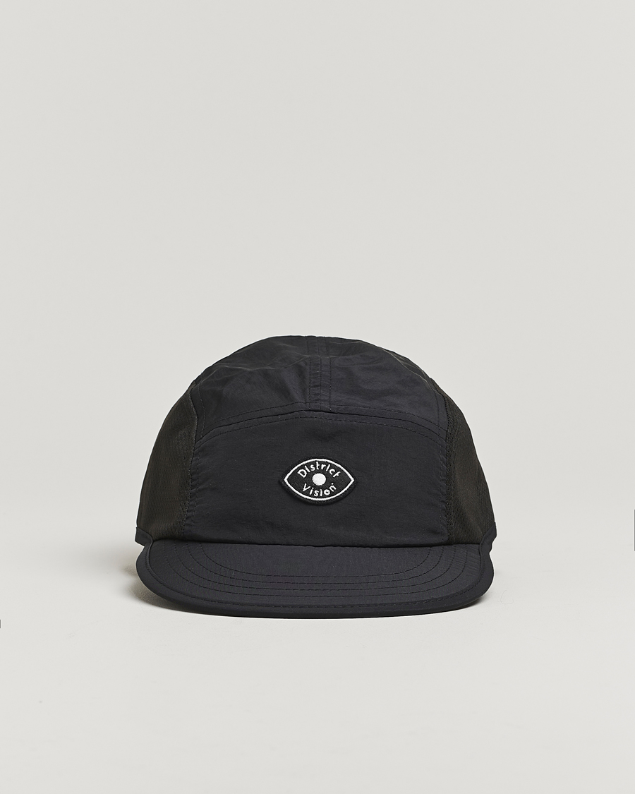 Hombres | District Vision Performance Mesh Running Cap Black | District Vision | Performance Mesh Running Cap Black