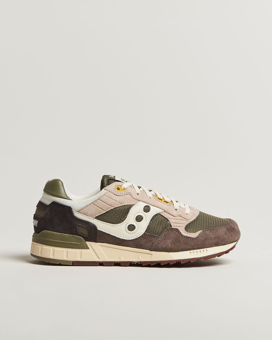 Hombres | Saucony Shadow 5000 Sneaker Green/Off White | Saucony | Shadow 5000 Sneaker Green/Off White