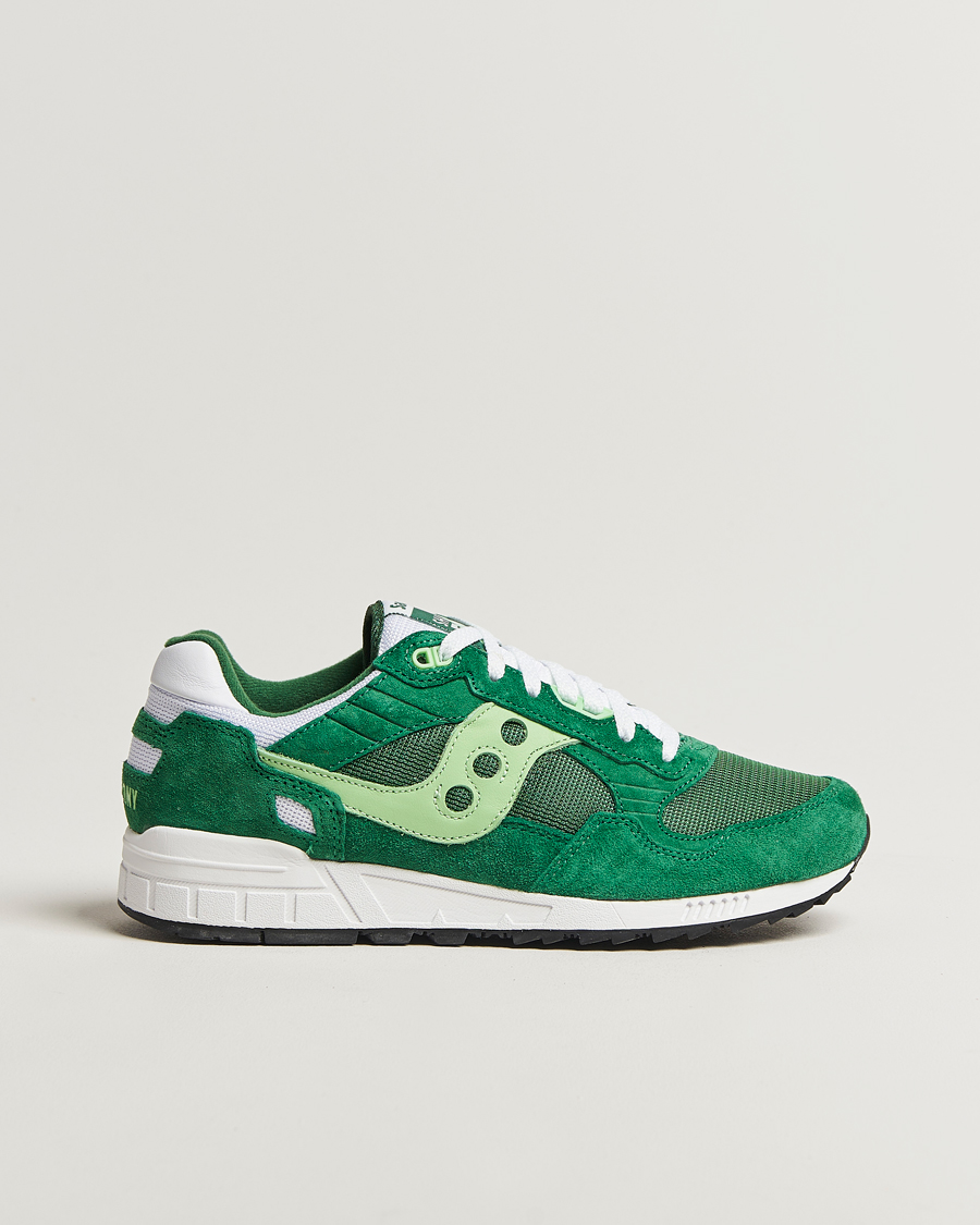 Hombres | Saucony Shadow 5000 Sneaker Green/White | Saucony | Shadow 5000 Sneaker Green/White