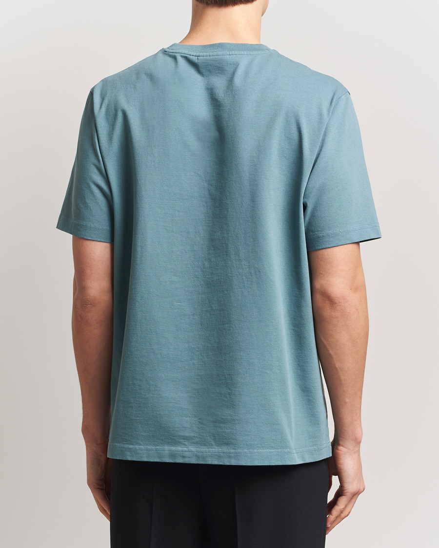 Hombres | Camisetas | Maison Kitsuné | Tonal Fox Head T-Shirt Seine Blue