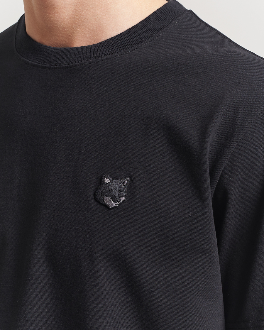 Hombres | Camisetas | Maison Kitsuné | Tonal Fox Head T-Shirt Black