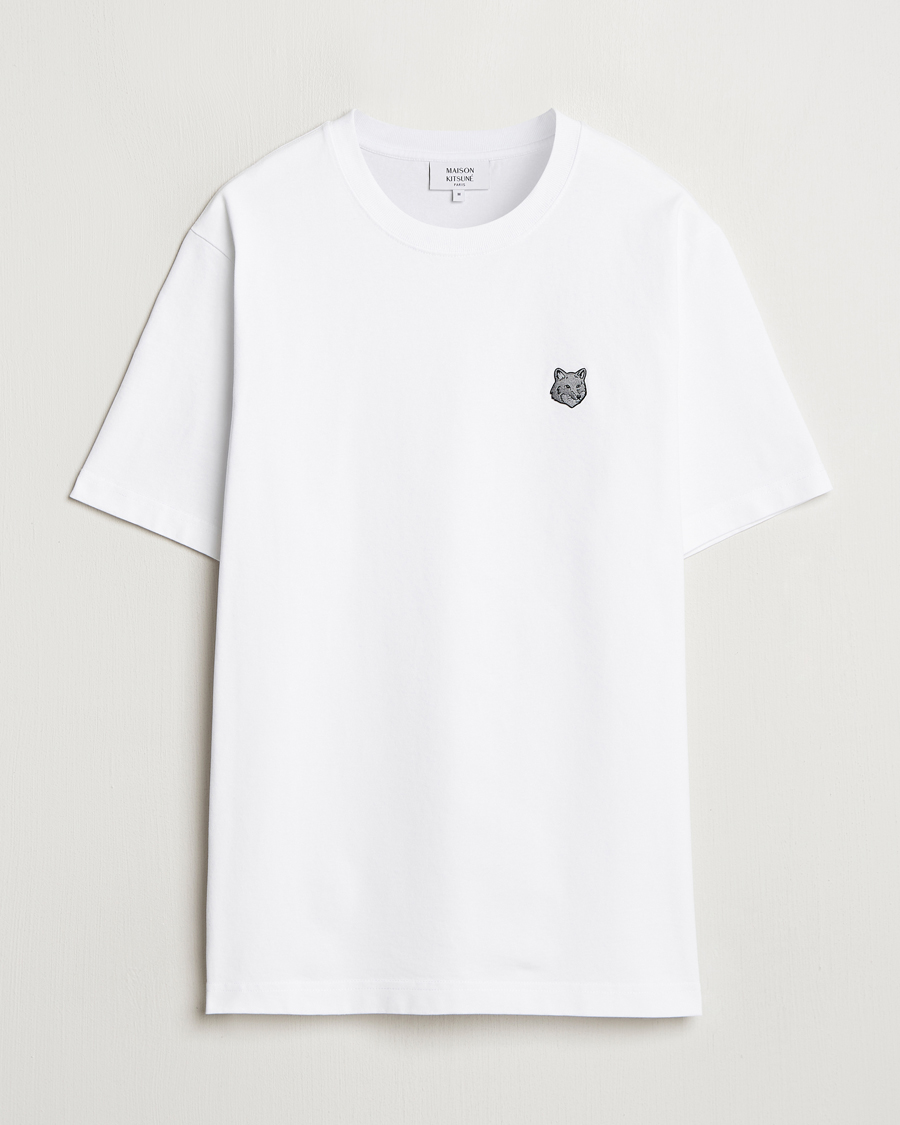 Hombres | Camisetas | Maison Kitsuné | Bold Fox Head T-Shirt White