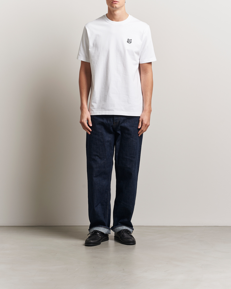 Hombres | Camisetas | Maison Kitsuné | Bold Fox Head T-Shirt White