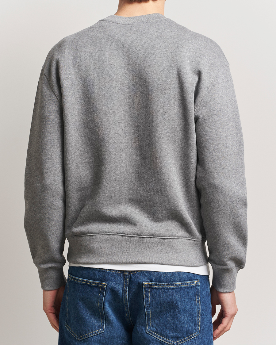 Hombres | Jerséis y prendas de punto | Maison Kitsuné | Tonal Fox Head Sweatshirt Medium Grey Melange