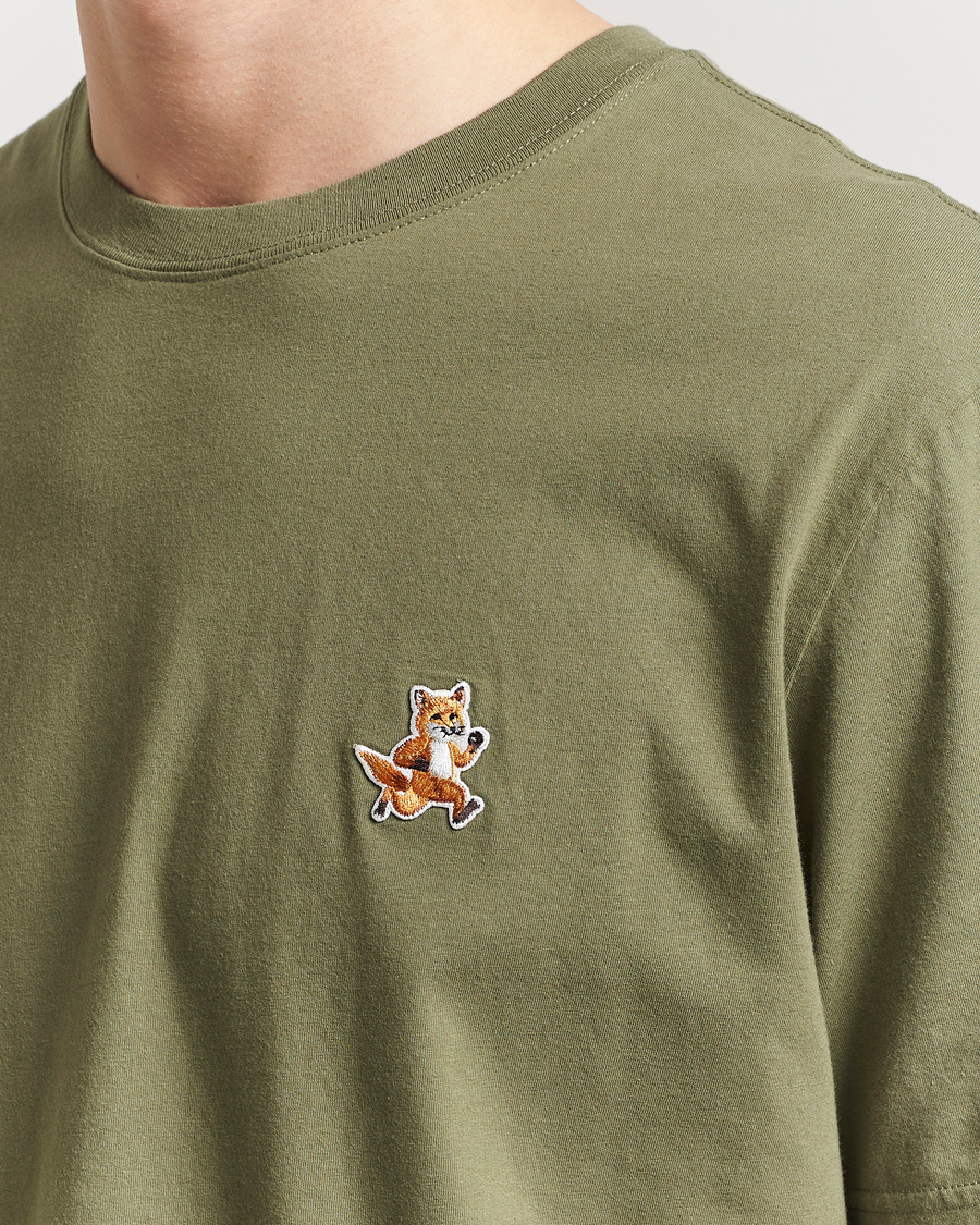 Hombres | Camisetas | Maison Kitsuné | Speedy Fox T-Shirt Bay Leaf