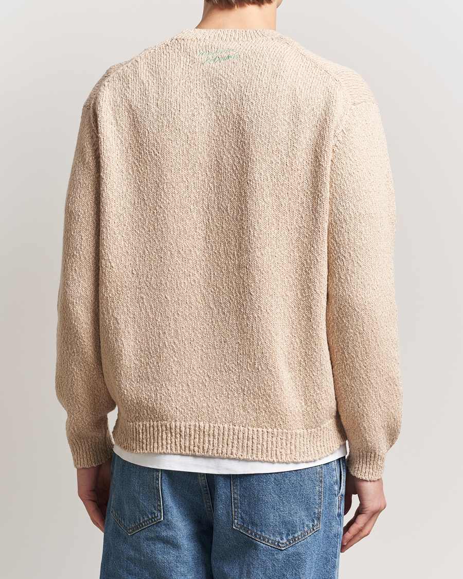 Hombres | Jerséis y prendas de punto | Maison Kitsuné | Abstract Daisy Sweater Dune