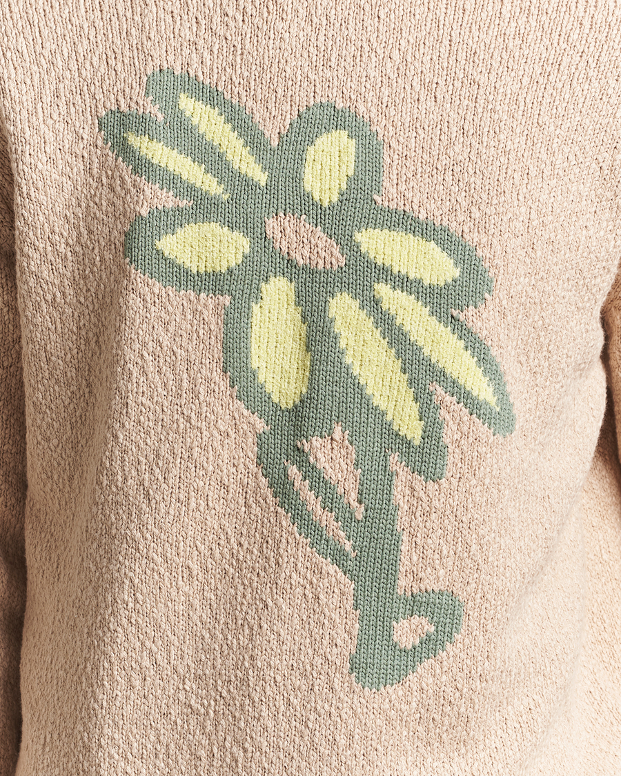 Hombres | Jerséis y prendas de punto | Maison Kitsuné | Abstract Daisy Sweater Dune