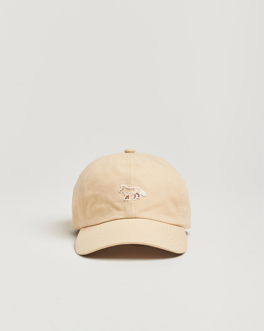 Hombres | Maison Kitsuné Baby Fox 6 Panel Cap Marble | Maison Kitsuné | Baby Fox 6 Panel Cap Marble
