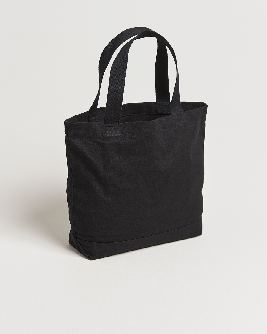 Hombres | Maison Kitsuné Handwriting Tote Bag Black | Maison Kitsuné | Handwriting Tote Bag Black