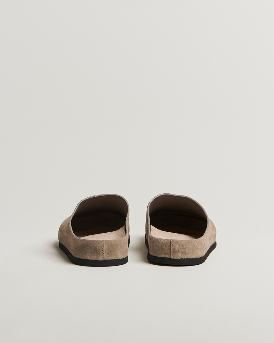 Hombres | Common Projects Suede Clog Taupe | Common Projects | Suede Clog Taupe