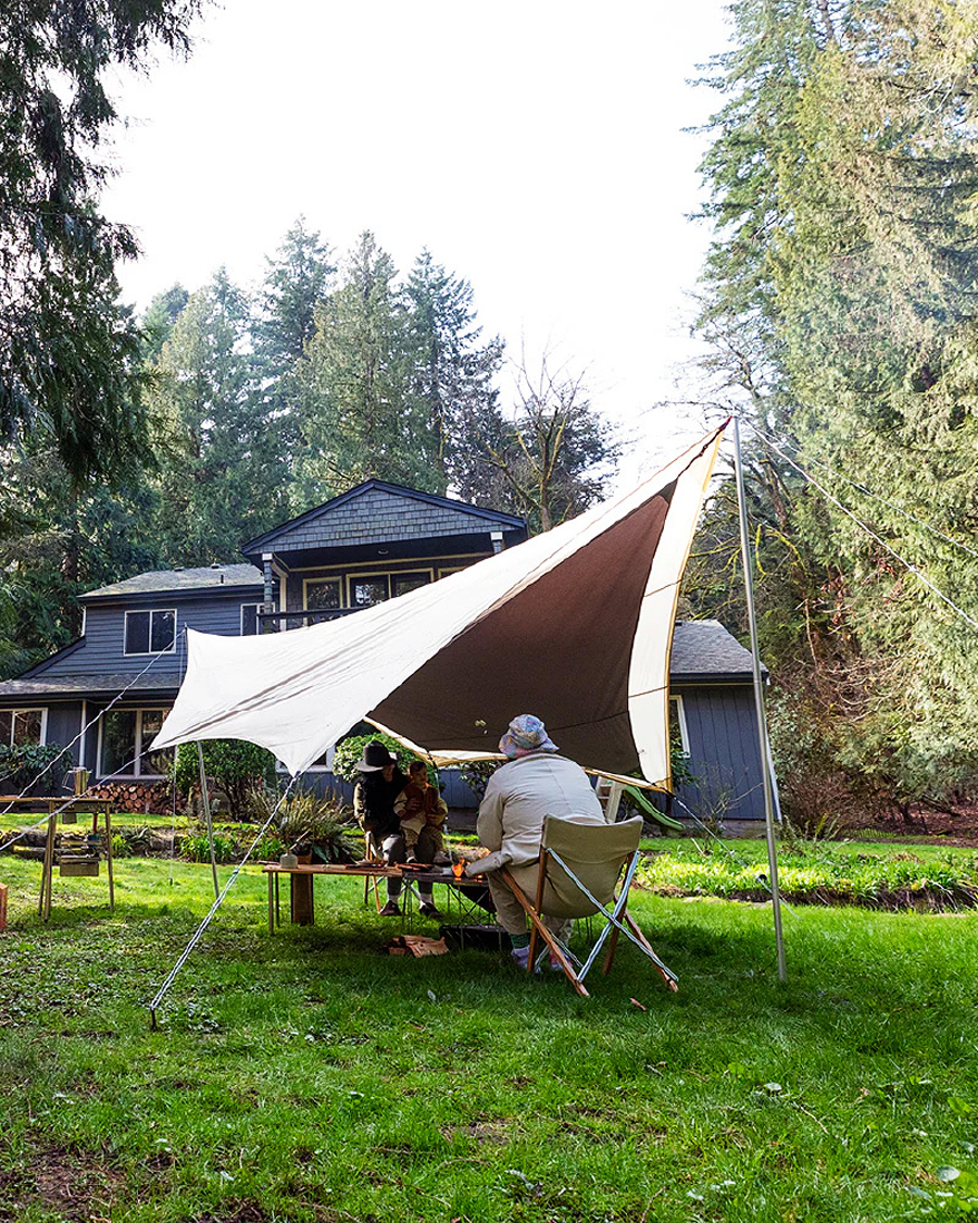 Hombres | Outdoor living | Snow Peak | Takibi Hexa Set Medium Ivory