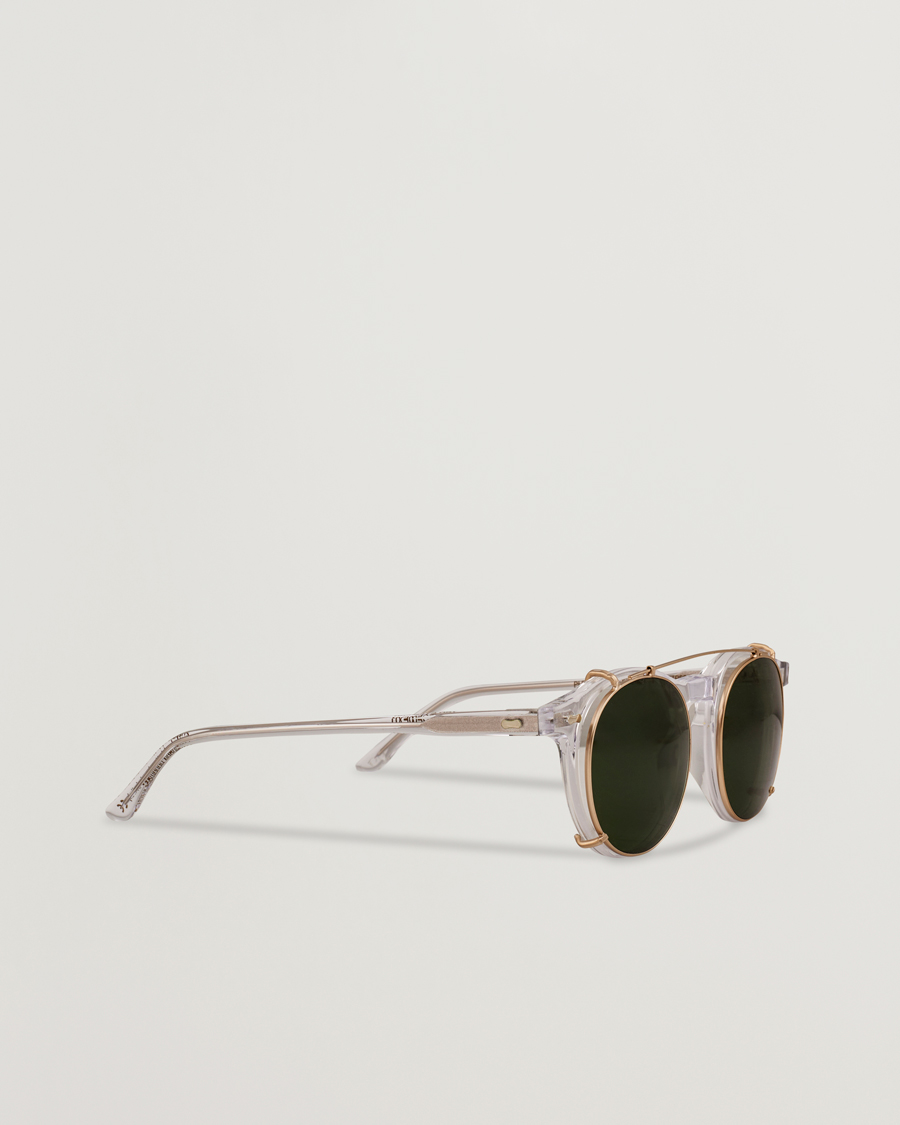 Hombres | TBD Eyewear Clip-ons Gold/Bottle Green | TBD Eyewear | Clip-ons Gold/Bottle Green