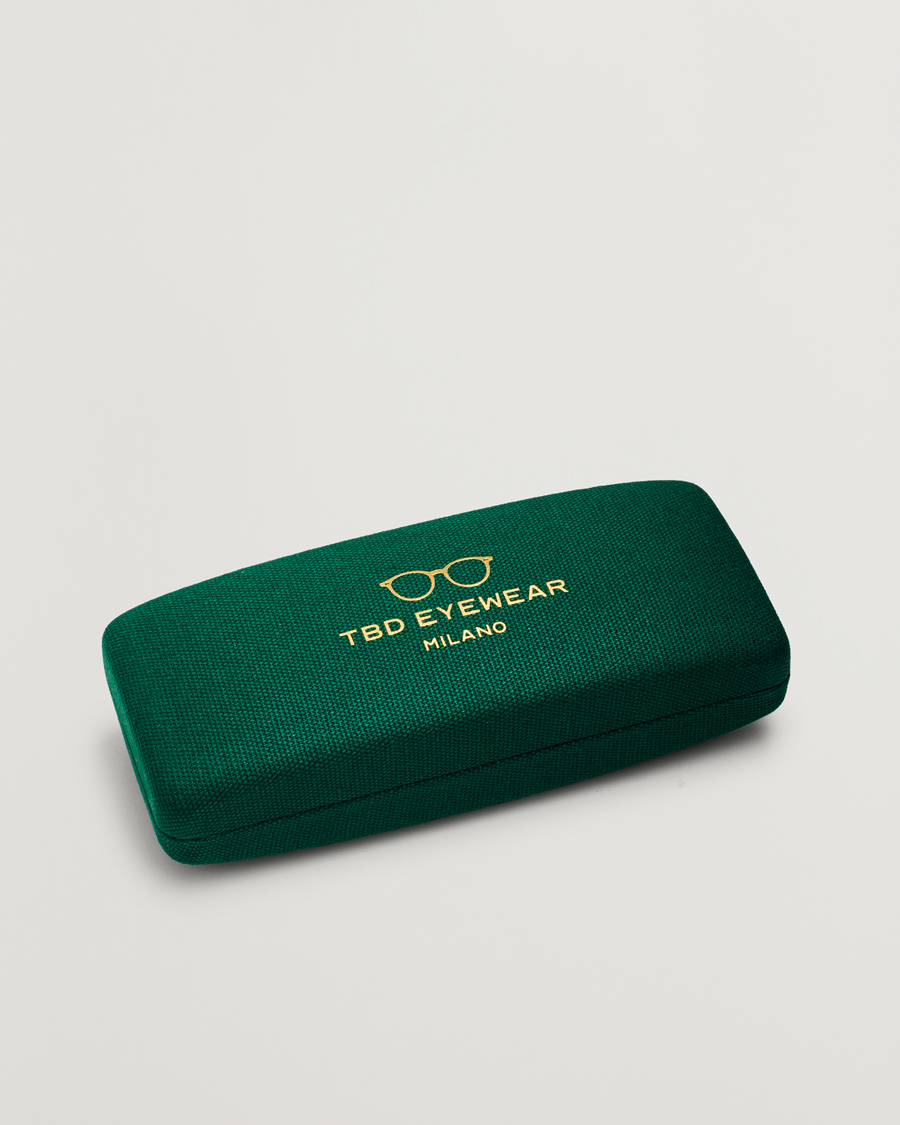 Hombres | TBD Eyewear Clip-ons Gold/Bottle Green | TBD Eyewear | Clip-ons Gold/Bottle Green