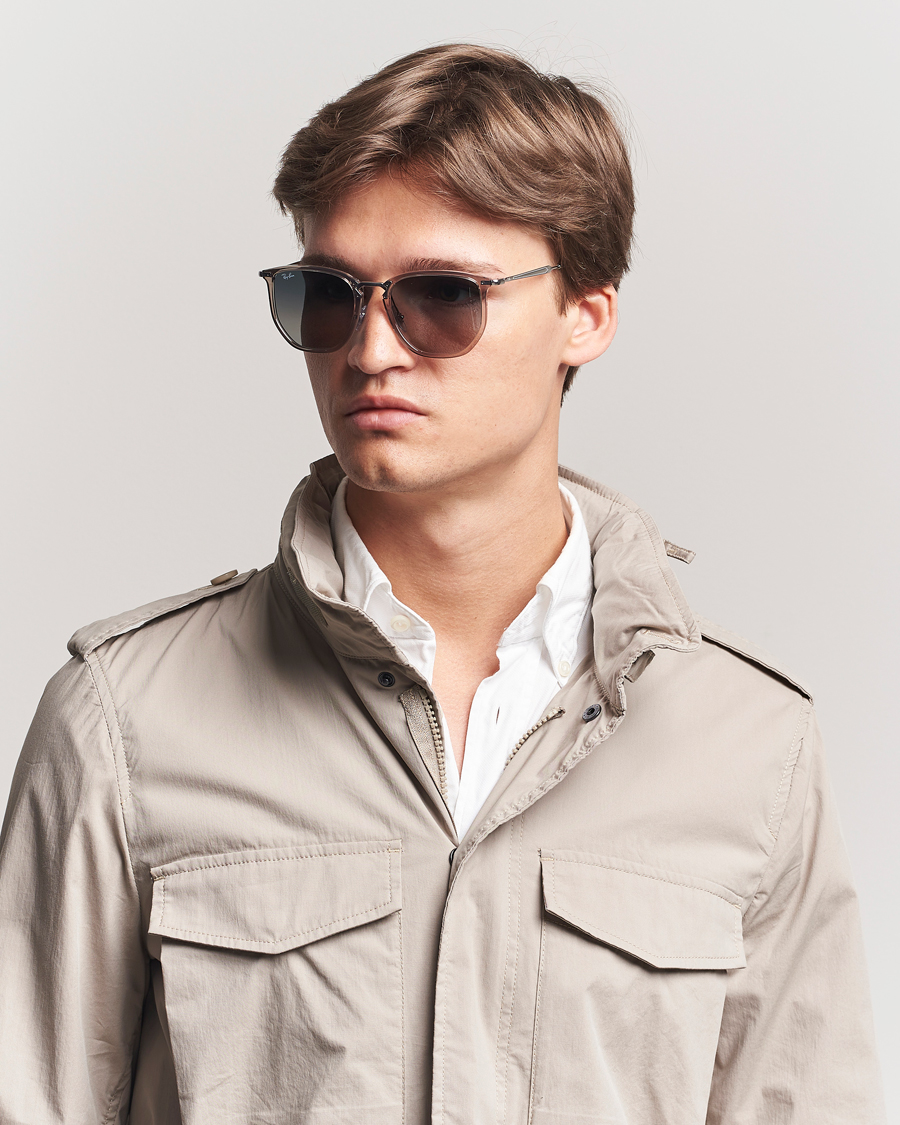 Hombres | Gafas de sol | Ray-Ban | 0RB4451 Sunglasses Transparent Grey