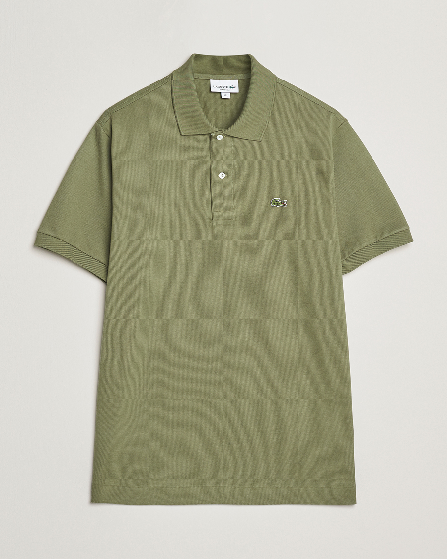 Hombres | Polos | Lacoste | Original Polo Piké Khaki Green