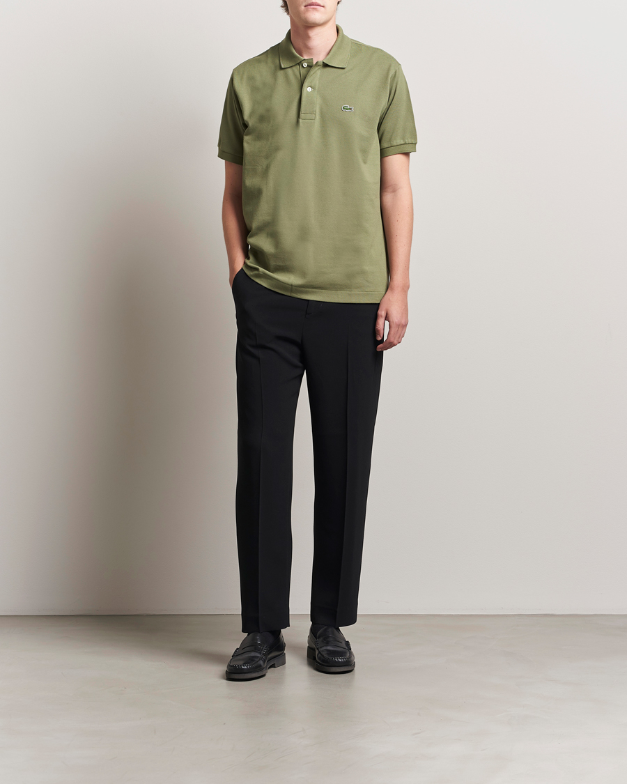 Hombres | Polos | Lacoste | Original Polo Piké Khaki Green