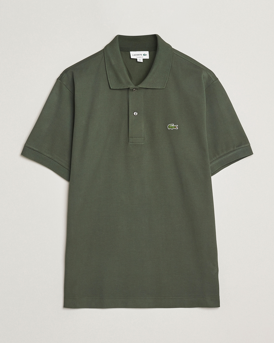 Hombres | Polos | Lacoste | Original Polo Piké Squadron Green