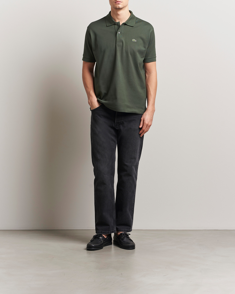 Hombres | Polos | Lacoste | Original Polo Piké Squadron Green