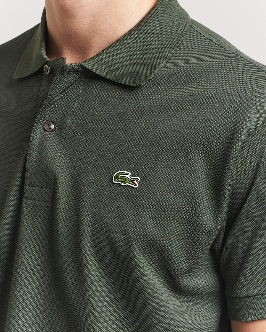Hombres | Polos | Lacoste | Original Polo Piké Squadron Green