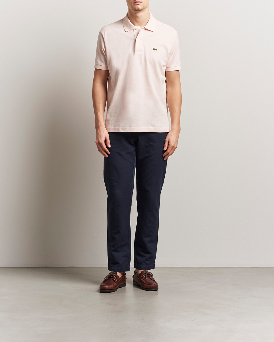 Hombres | Polos | Lacoste | Original Polo Piké Angora Pink