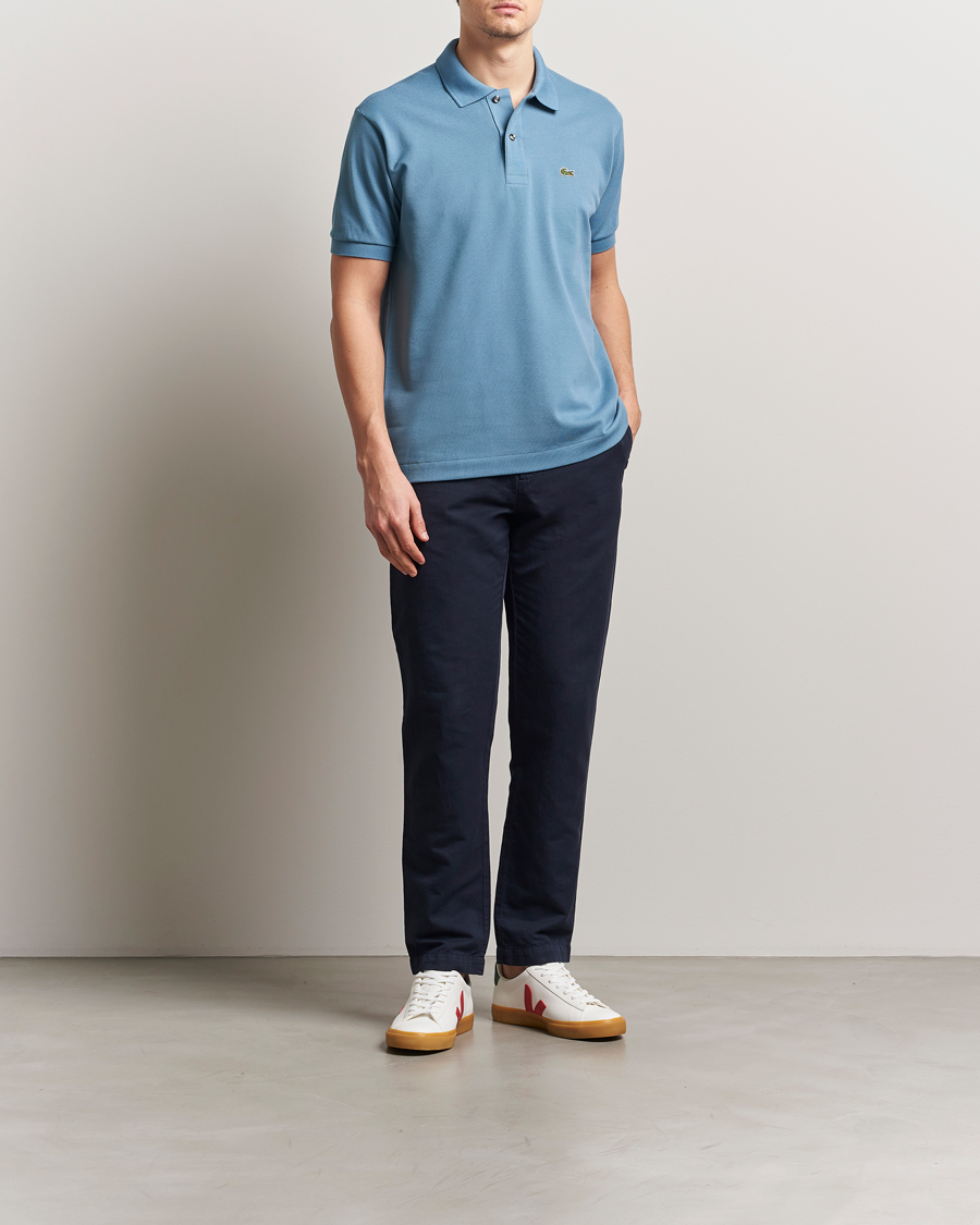 Hombres | Polos | Lacoste | Original Polo Piké Limestone Blue