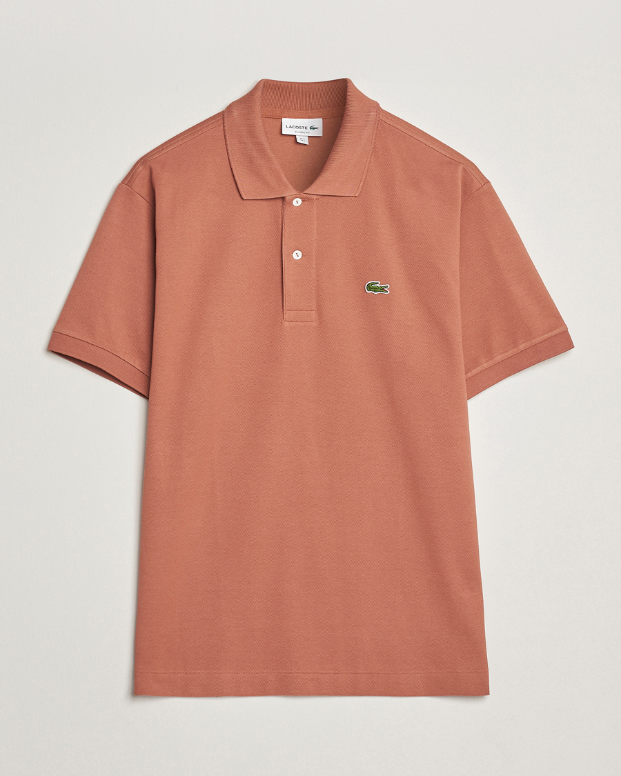 Hombres | Polos | Lacoste | Original Polo Piké Track Orange