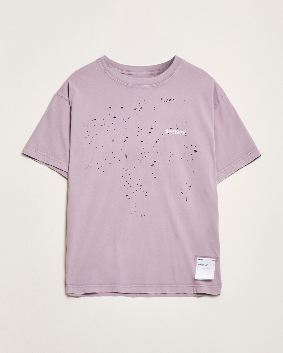 Hombres | Camisetas | Satisfy | MothTech T-Shirt Aged Purple Sage