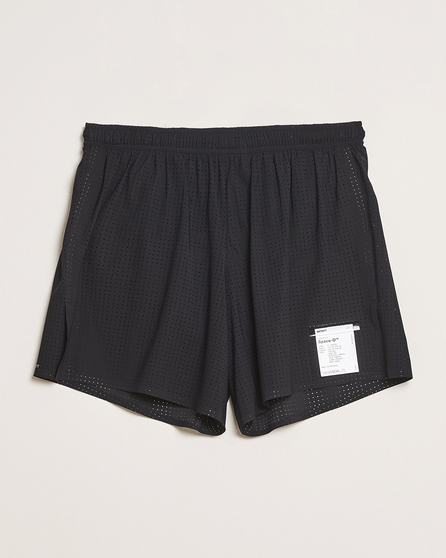 Hombres | Pantalones cortos | Satisfy | Space-O 5 Inch Shorts Black