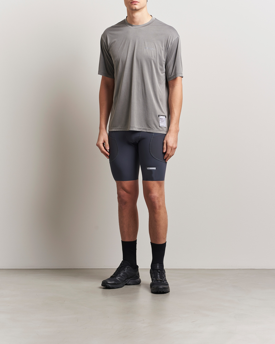 Hombres | Pantalones cortos | Satisfy | PowerSilk 9 Half Tights Grey