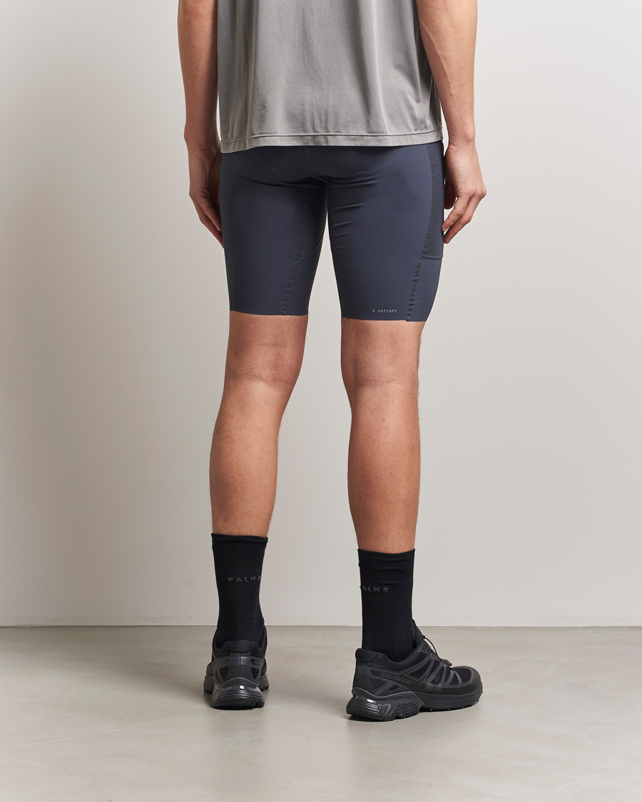 Hombres | Pantalones cortos | Satisfy | PowerSilk 9 Half Tights Grey