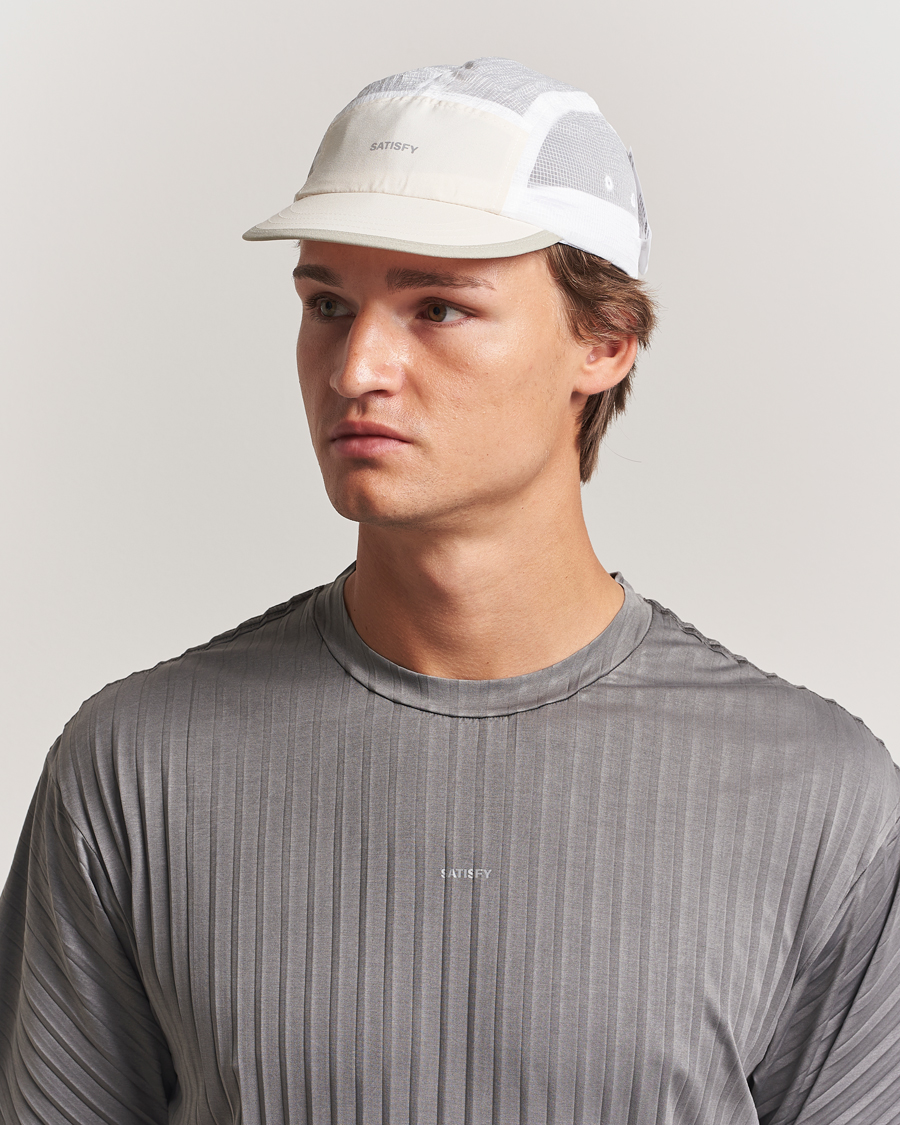 Hombres | Satisfy Rippy Trail Cap Off White | Satisfy | Rippy Trail Cap Off White