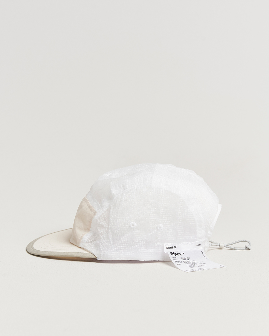 Hombres | Satisfy Rippy Trail Cap Off White | Satisfy | Rippy Trail Cap Off White