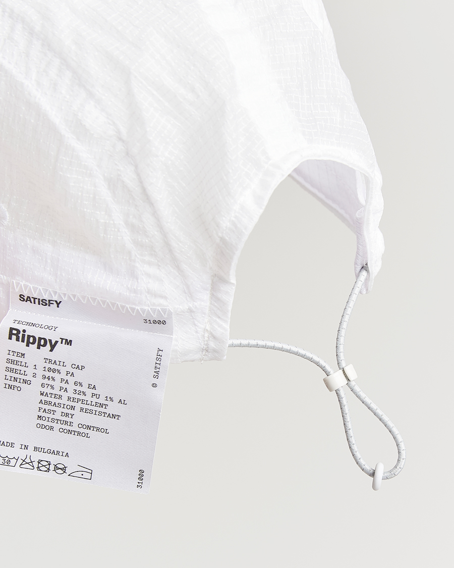 Hombres | Satisfy Rippy Trail Cap Off White | Satisfy | Rippy Trail Cap Off White