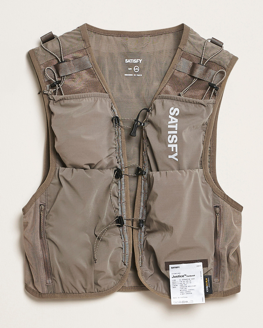 Hombres | Satisfy Justice Cordura Hydration Vest 5L Falcon | Satisfy | Justice Cordura Hydration Vest 5L Falcon