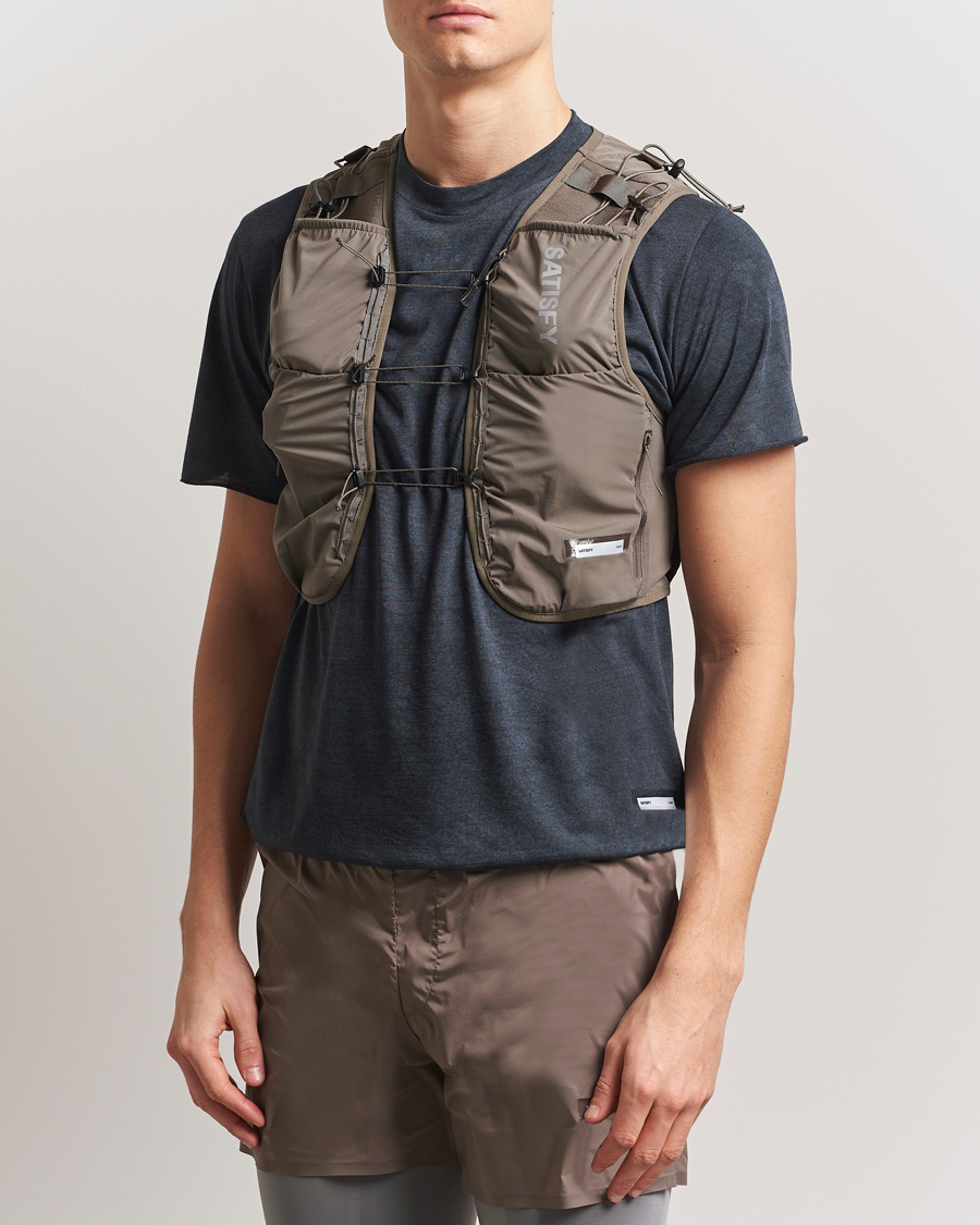 Hombres | Satisfy Justice Cordura Hydration Vest 5L Falcon | Satisfy | Justice Cordura Hydration Vest 5L Falcon