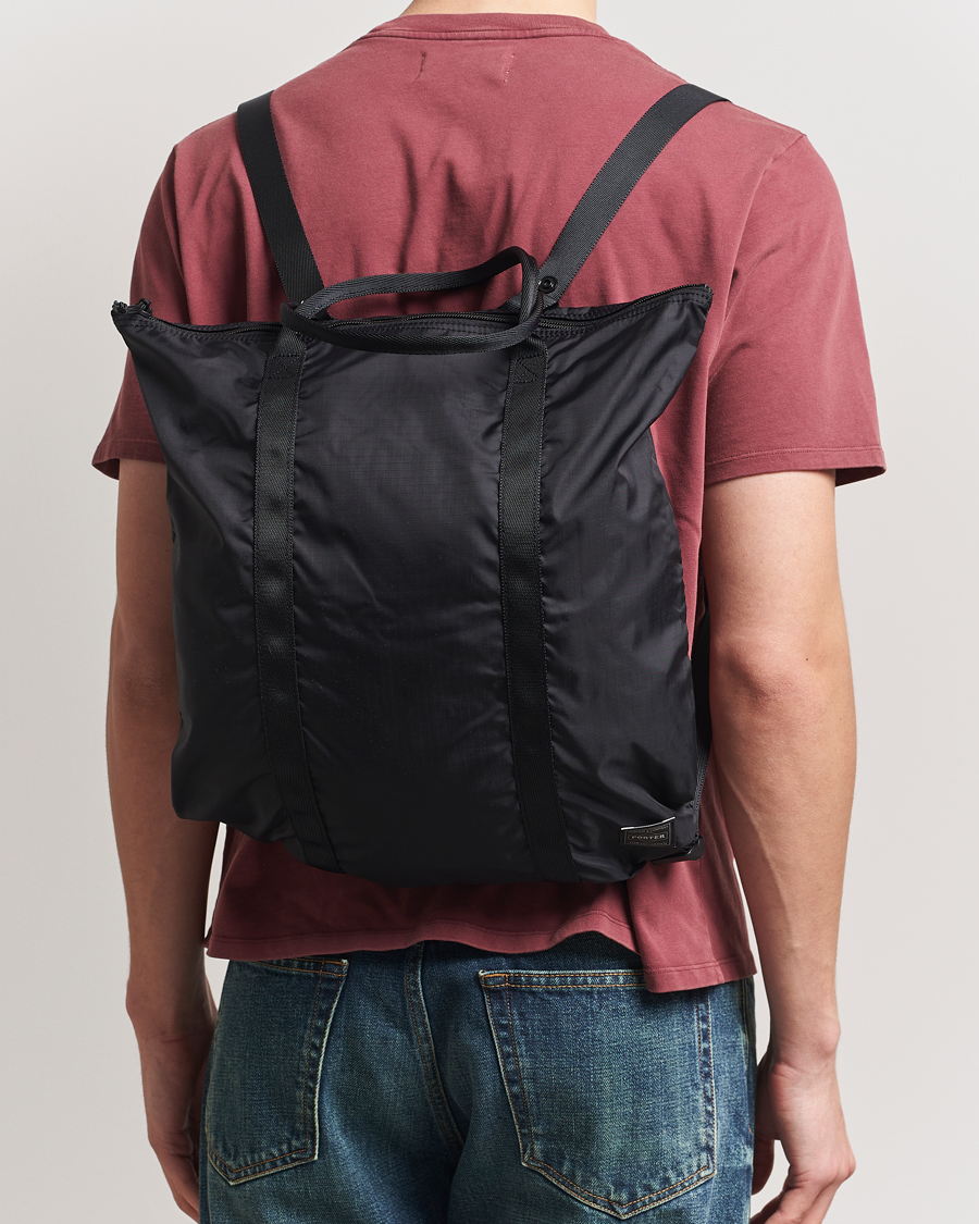 Hombres | Bolsos | Porter-Yoshida & Co. | Flex 2Way Tote Bag Black