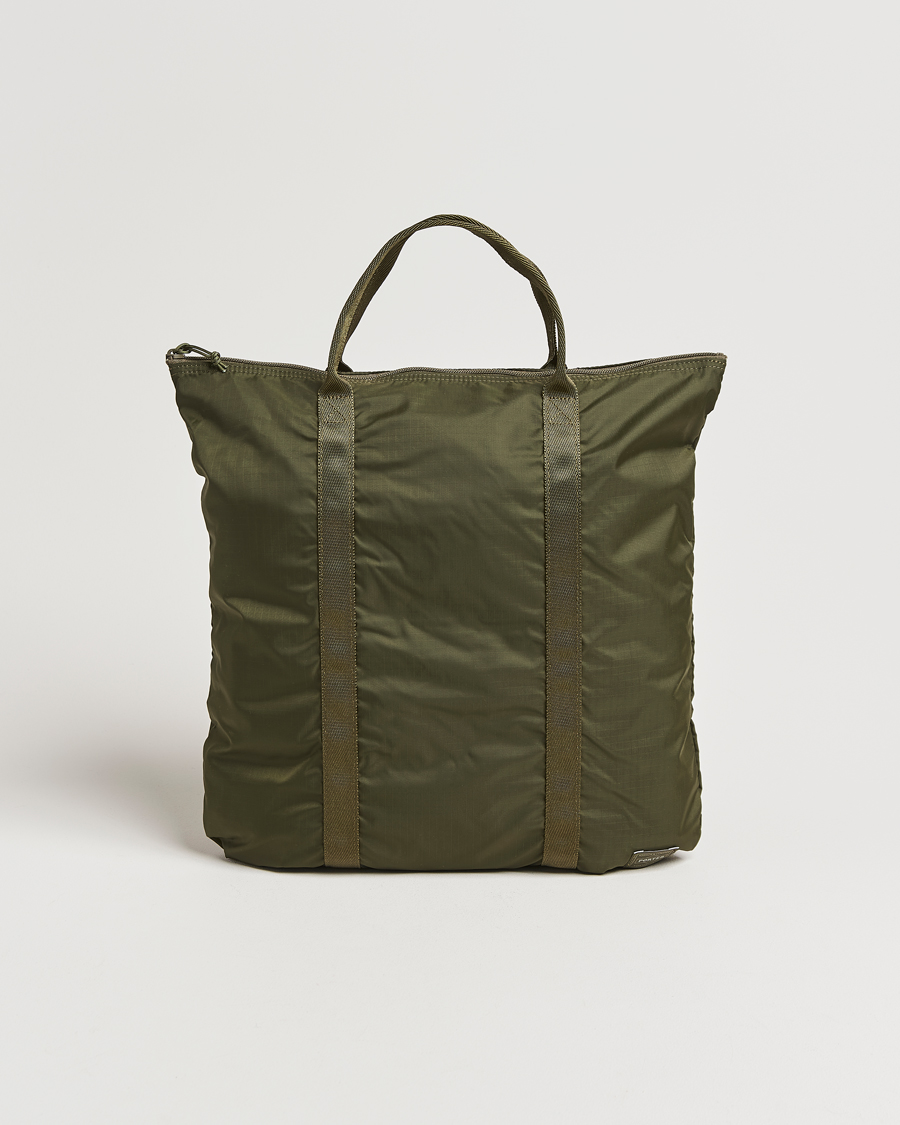 Hombres | Bolsos | Porter-Yoshida & Co. | Flex 2Way Tote Bag Olive Drab