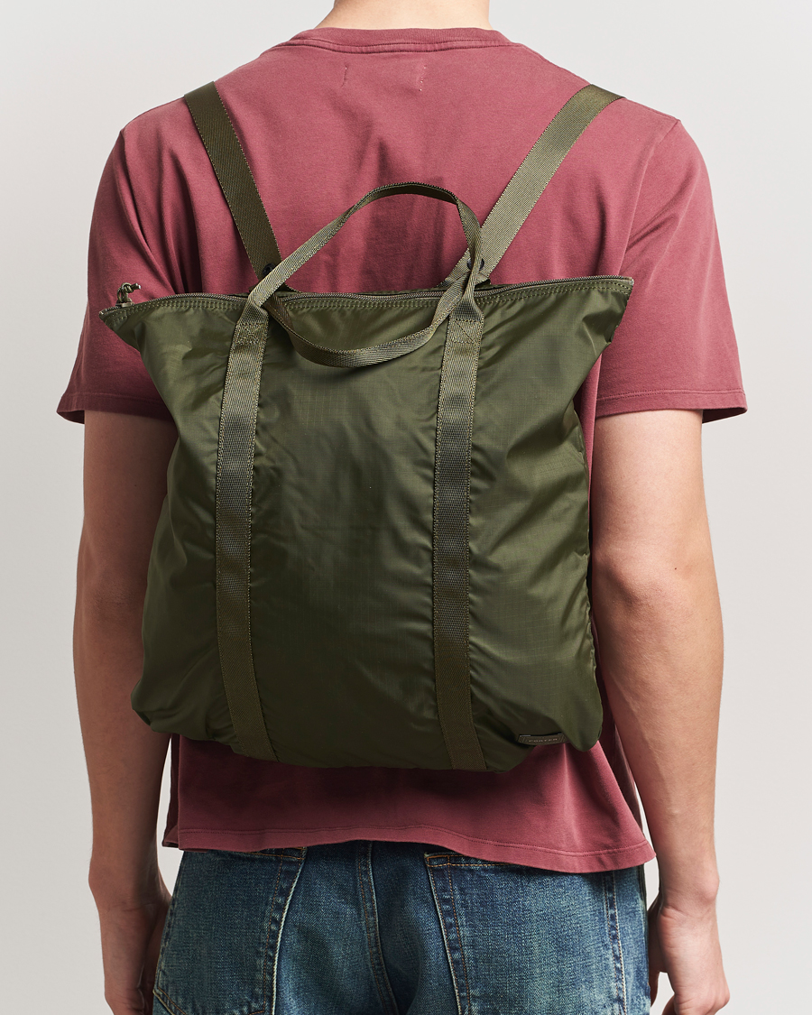Hombres | Bolsos | Porter-Yoshida & Co. | Flex 2Way Tote Bag Olive Drab