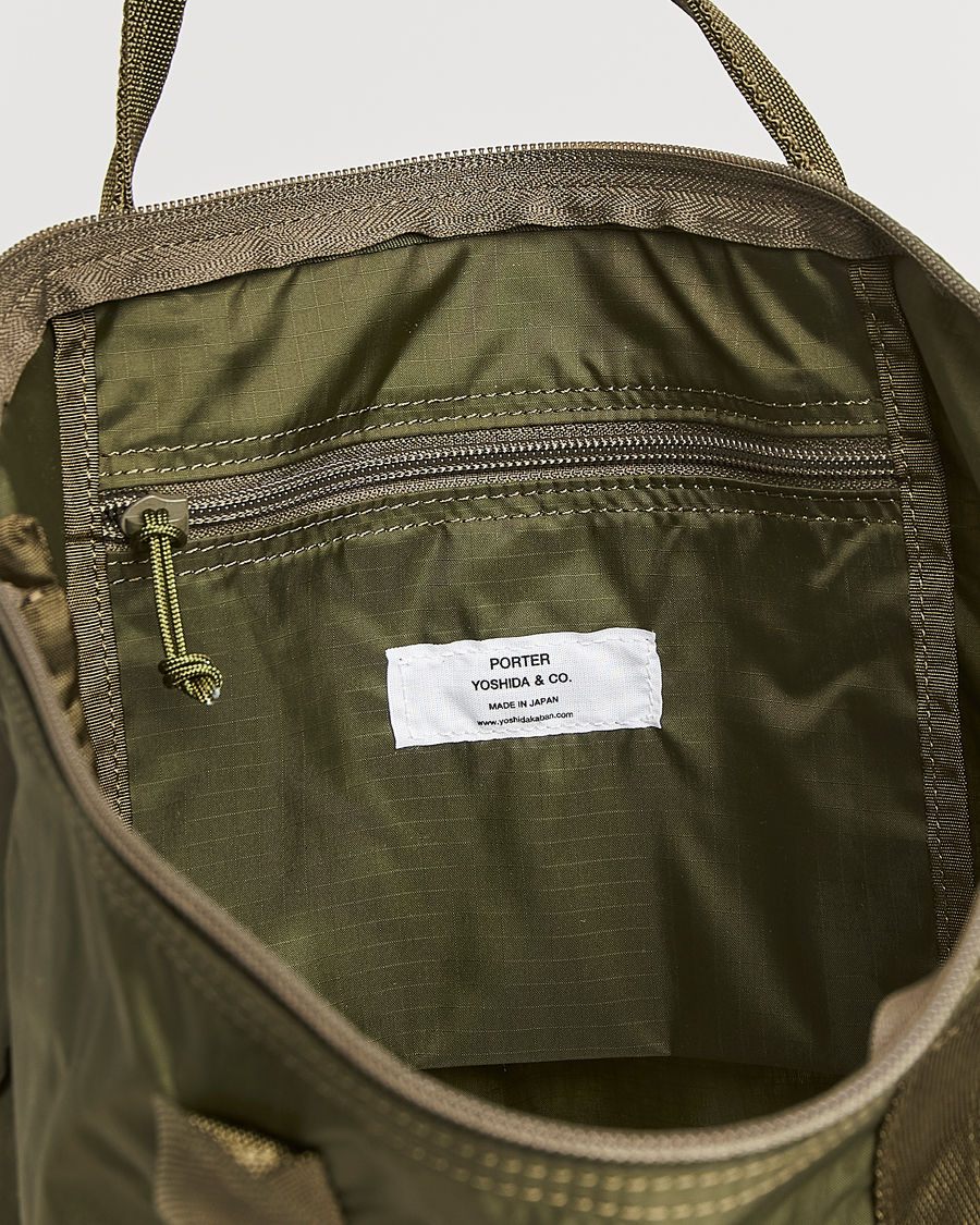 Hombres | Bolsos | Porter-Yoshida & Co. | Flex 2Way Tote Bag Olive Drab