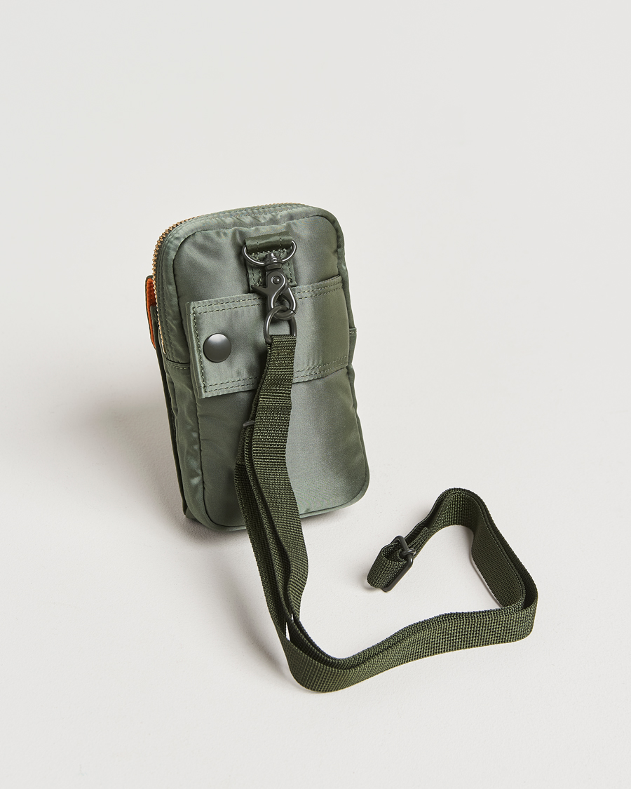Hombres | Bolsos | Porter-Yoshida & Co. | Tanker Mobile Pouch Sage Green
