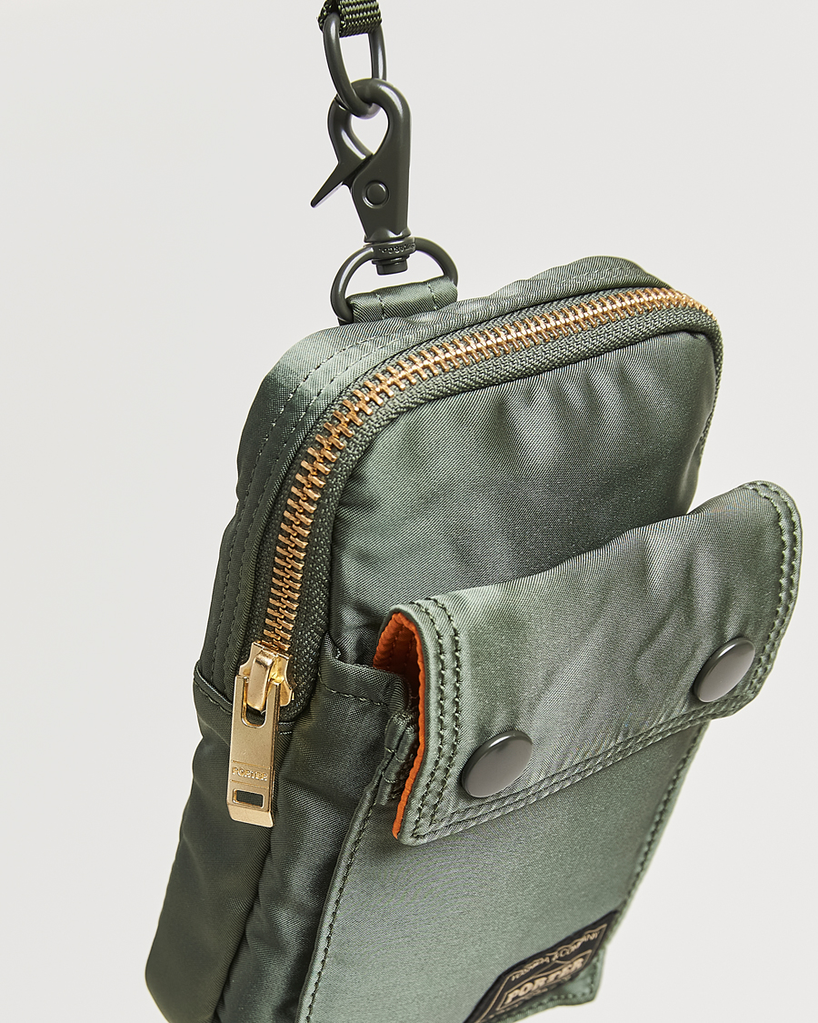 Hombres | Bolsos | Porter-Yoshida & Co. | Tanker Mobile Pouch Sage Green