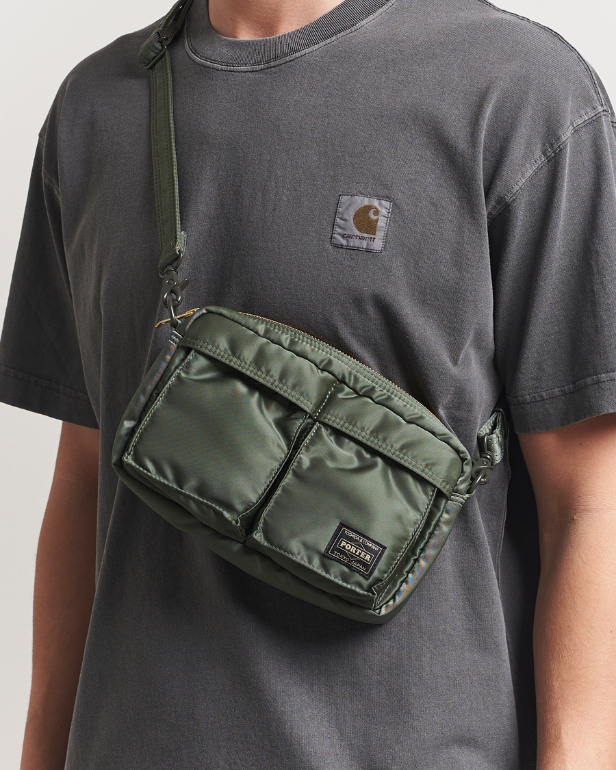 Hombres | Bolsos | Porter-Yoshida & Co. | Tanker Sling Bag Sage Green