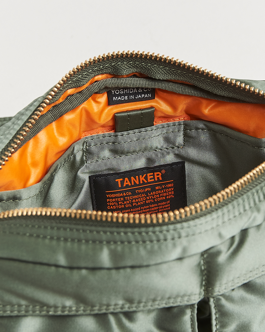 Hombres | Bolsos | Porter-Yoshida & Co. | Tanker Sling Bag Sage Green