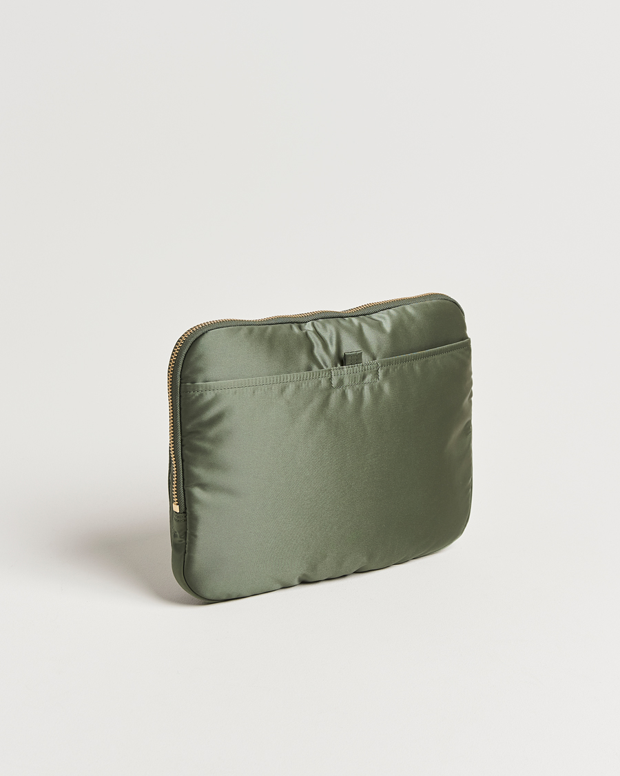 Hombres | Porter-Yoshida & Co. Tanker Document Case Sage Green | Porter-Yoshida & Co. | Tanker Document Case Sage Green