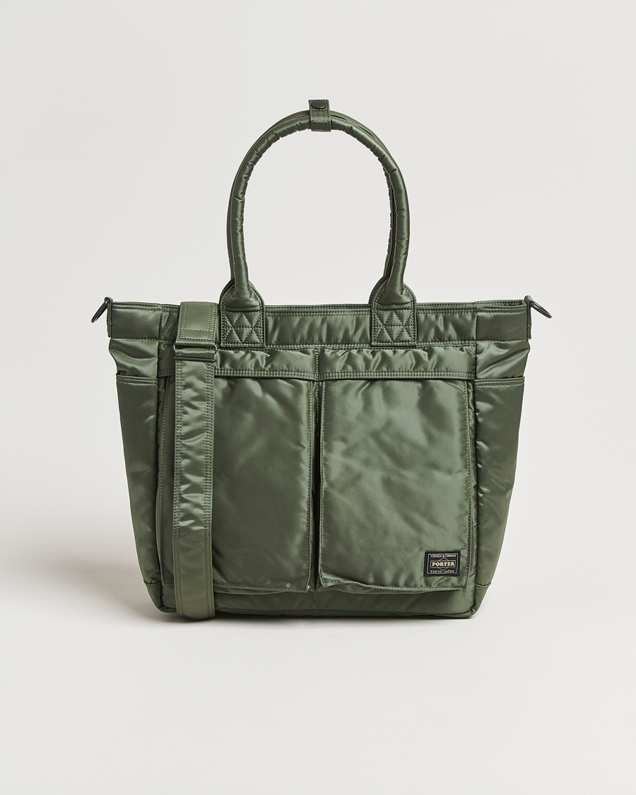 Hombres | Bolsos | Porter-Yoshida & Co. | Tanker Tote Bag Sage Green