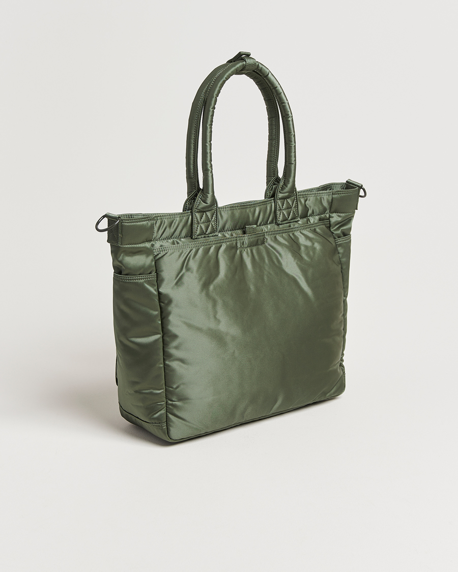 Hombres | Bolsos | Porter-Yoshida & Co. | Tanker Tote Bag Sage Green