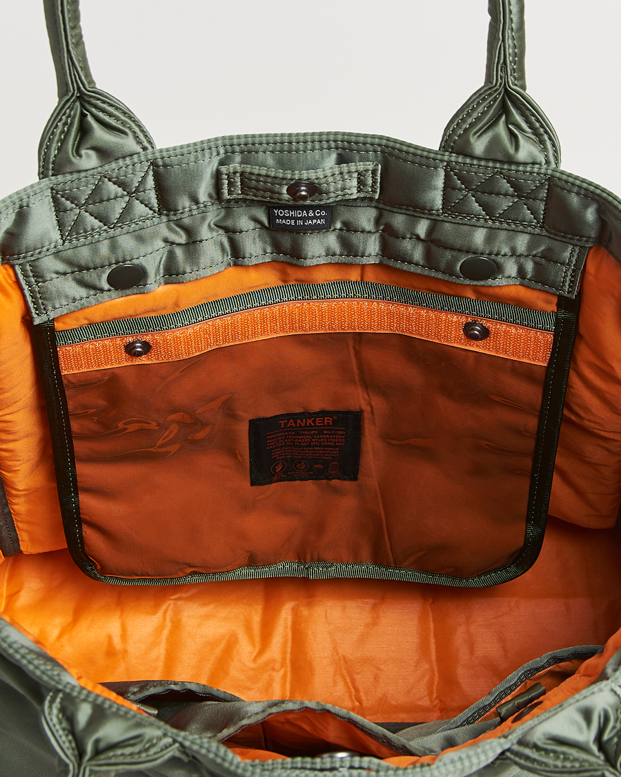 Hombres | Bolsos | Porter-Yoshida & Co. | Tanker Tote Bag Sage Green