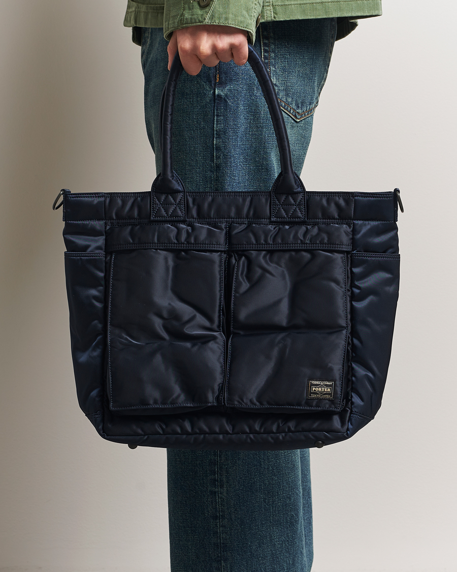 Hombres | Bolsos | Porter-Yoshida & Co. | Tanker Tote Bag Navy