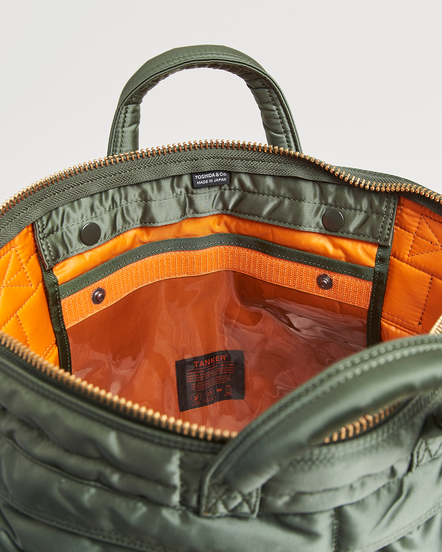 Hombres | Bolsos | Porter-Yoshida & Co. | Tanker Helmet Bag Sage Green
